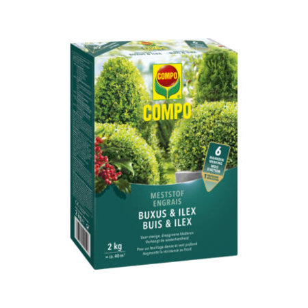 COMPO Meststof Buxus & Ilex, 2kg