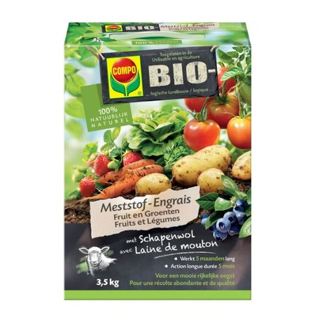 COMPO Meststof Fruit & Groenten - 3,5kg