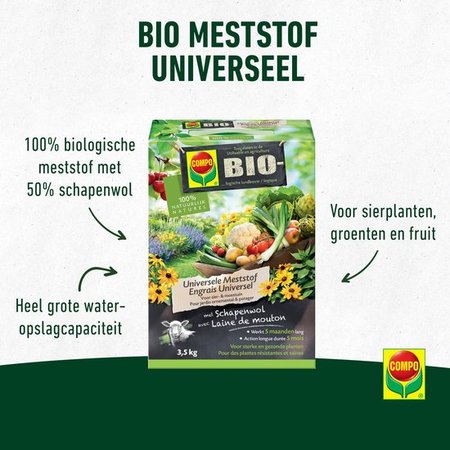 COMPO Bio Meststof Universeel, 3.5KG