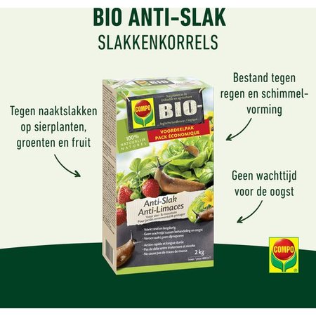 COMPO Bio Anti-Slak, 2KG (400 m²)