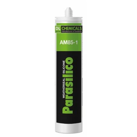 DL CHEMICALS Silicone Parasilico AM85-1, Grafietzwart, 300ml