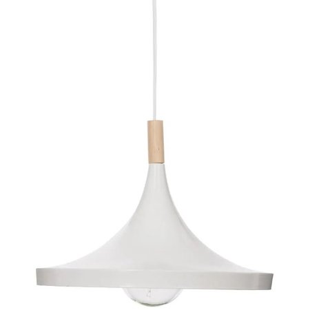 ATMOSPHERA Hanglamp 'Deb' - Wit, D.32 cm