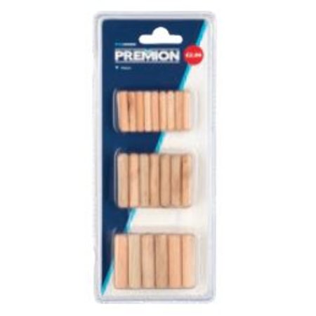 PREMION Houten Pennen, 44 Stuks, PRE000098