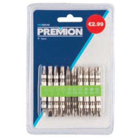 PREMION CR-V Bits, set van 10 Stuks