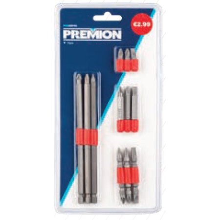 PREMION CR-V Bits, Set 12 Stuks