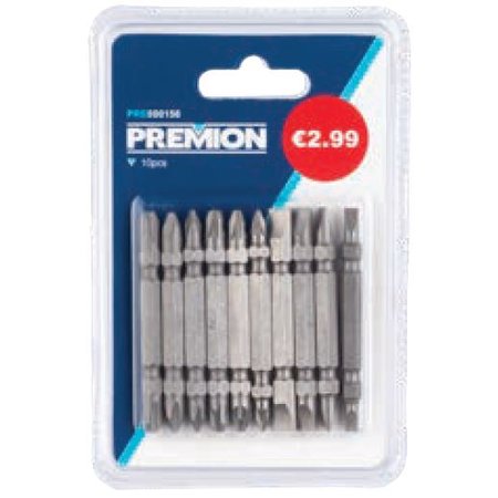 PREMION CR-V Bits, Set 10 Stuks