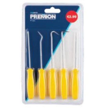 PREMION Haak en Pick, Set van 5 Stuks, PRE000161