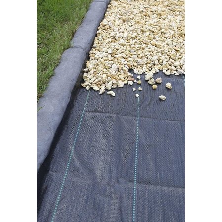 NATURE Gronddoek - 2.1 x 2.1 m - 100 g/m² - Zwart