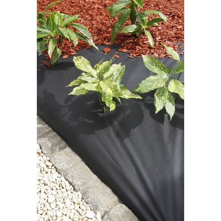 NATURE Grondbedekkingsvlies - 1 x 10m - 120g/m² - Zwart