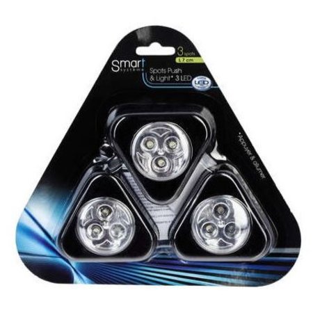 5FIVE Set van 3 Eelfklevende LED-Spots