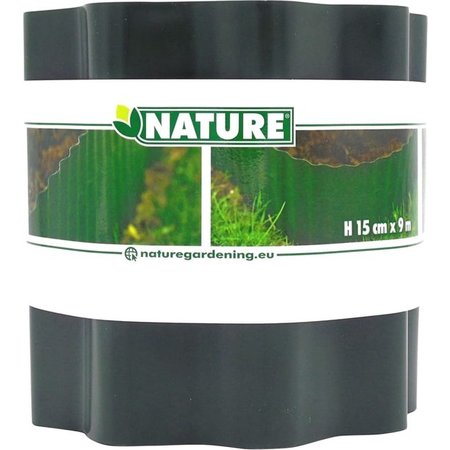 NATURE Grasrand, Hoogte 15 cm Lengte 9 m