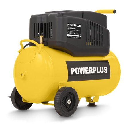 POWERPLUS Compressor Olievrij, POWX17250, 1200W, 24l