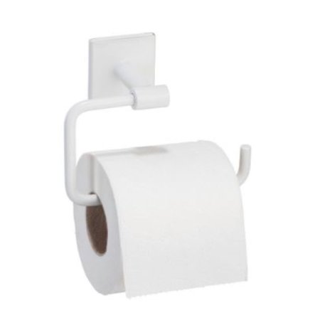 WENKO Toiletrolhouder 'Ovaro' - Wit Mat