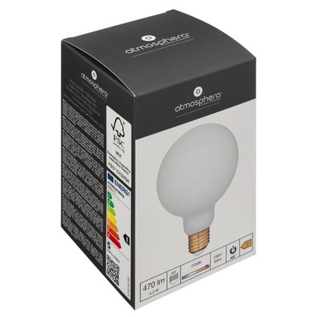 ATMOSPHERA LED-Lamp 'Opaline' - Doorsnede 9,5 cm