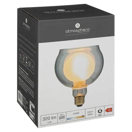 ATMOSPHERA LED-Lamp 'Globe' - Glas, D.12,5 cm