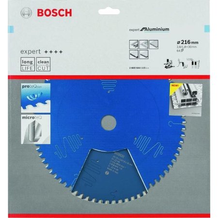 BOSCH Cirkelzaagblad Expert Aluminium 316 x 30 x 2.6/1.8 x 64T