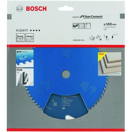 BOSCH Cirkelzaagblad Expert Fibre Cement 165x20x2.2/1.6x4T