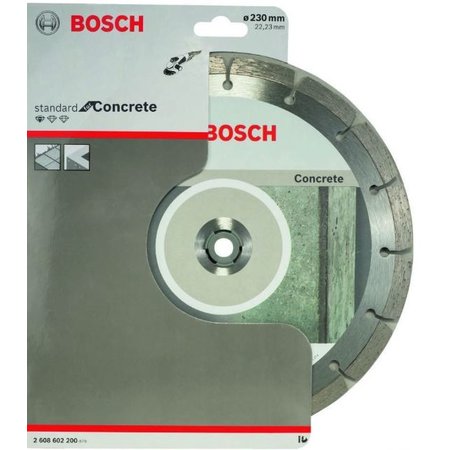 BOSCH Diamantdoorslijpschijf Standard Concrete 230x22,23x2,3x10 mm