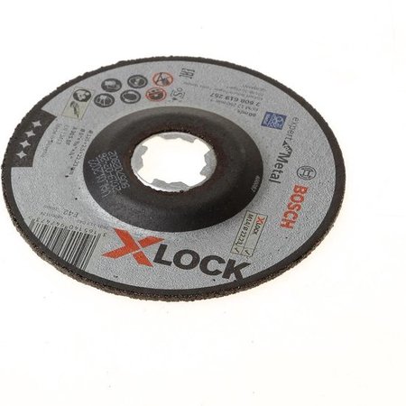 BOSCH Doorslijpschijf Expert for Metal X-LOCK, 125mm x 2,5mm Verzonken Asgat