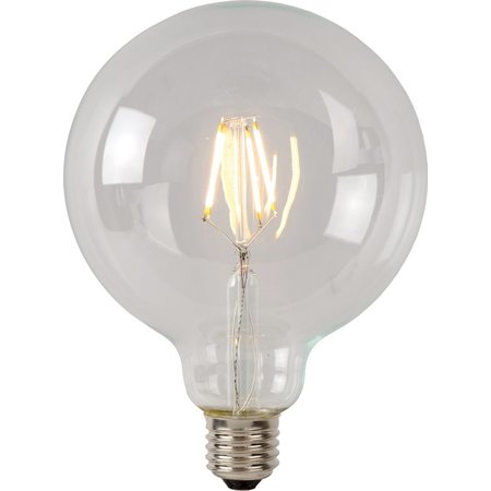 LUCIDE G95 Class A - Filament Lamp - Ø 9,5 cm - LED - E27 - 1x7W 2700K - Transparant