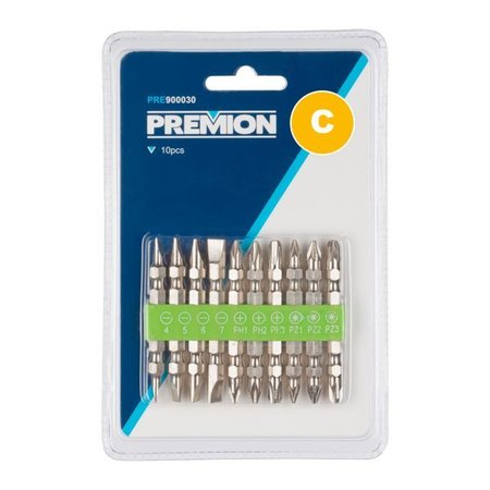 PREMION Bits PRE900030, Set van 10 Stuks