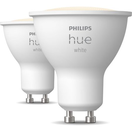 PHILIPS Hue White Ambiance LED Spots, GU10 - 4,2W Dimbaar, 2 Stuks