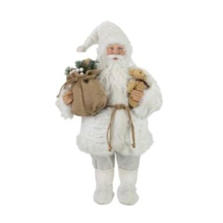 COSY @ HOME Santa Fur - Wit 45x35xh91cm - Polyester