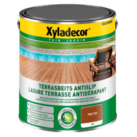 XYLADECOR Beits Terras Antislip - 2,5l - Teak