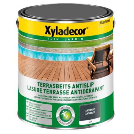 XYLADECOR Beits Terras Antislip - 2,5l - Anthraciet