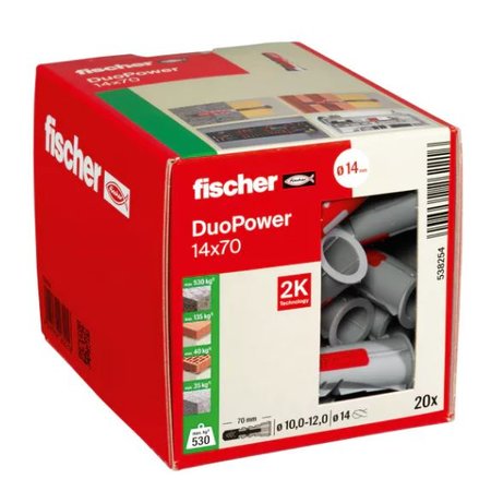 FISCHER DuoPower 14x70, 20 Stuks