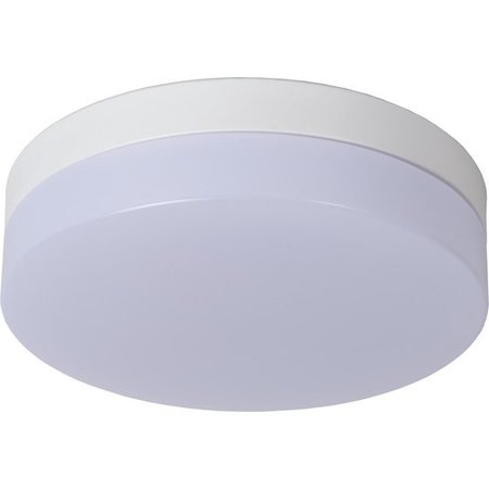 LUCIDE Plafondlamp Badkamer 'Biskit' - Ø23cm - LED - 12W - IP44 - met Bewegingssensor