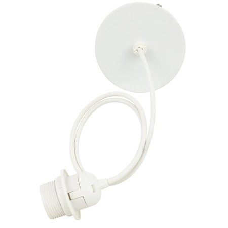 ATMOSPHERA Elektrische Kabel voor Ophanging Plafondlamp, Wit, L80cm