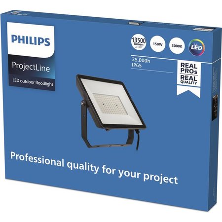 PHILIPS Buitenschijnwerper ProjectLine, 150W, Warmwit Licht