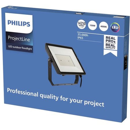 PHILIPS Buitenschijnwerper ProjectLine, 150W, Koel Wit Licht