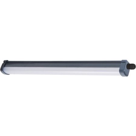 PHILIPS LED-Lichtbalk ProjectLine Waterproof, 60 cm, Warmwit Licht, 3000 K, 1550 lm, Grijs