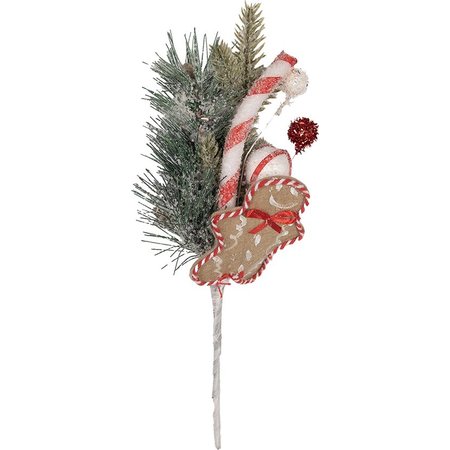 CLAYRE & EEF Decoratie Tak, Kerstdecoratie, 30cm