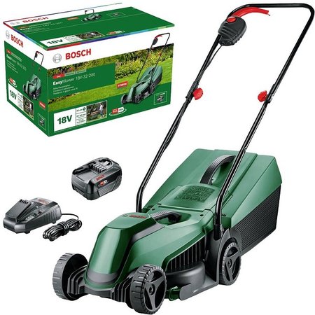 BOSCH Grasmaaier EasyMower, met Accu + Lader, 18V