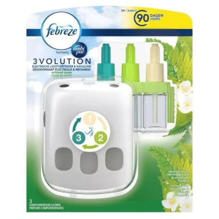 FEBREZE Luchtverfrisser Elektrisch Starterkit 3Volution, Ochtenddauw, 20ml