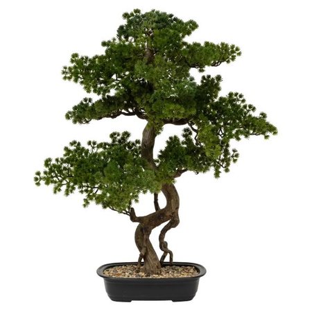 ATMOSPHERA Bonsai 'Polin' - Kunststof - met Keramische Pot, H86cm