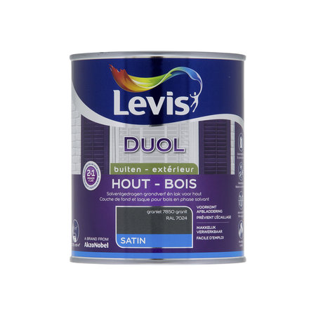 Levis Duol Satin Graniet 750ml