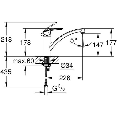 Grohe Start New Keukenmengkraan