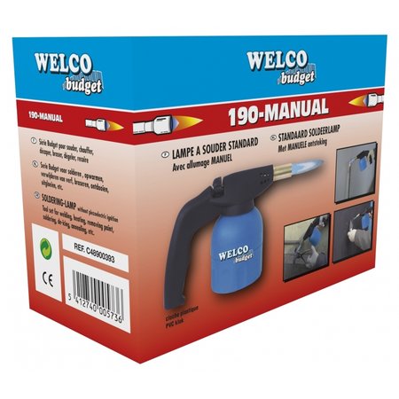 Welco Manuele Soldeerlamp 190-Manual