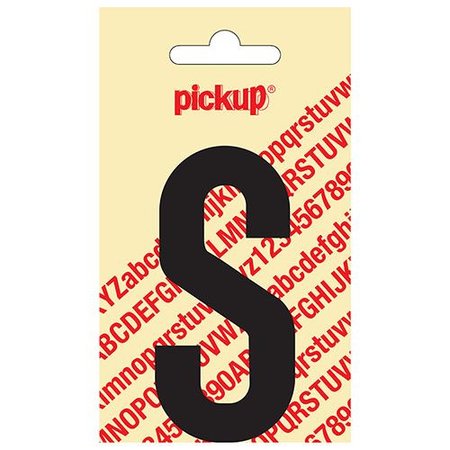 Pickup Plakletter S 90mm Zwart