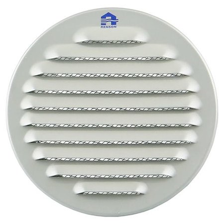 Renson Schoepenrooster Rond Ø100mm Aluminium RAL 9006