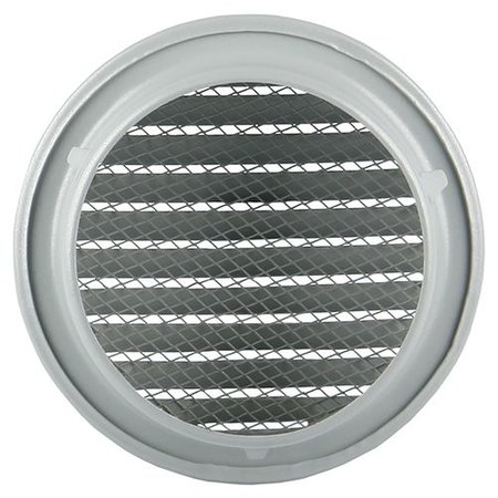 Renson Schoepenrooster Rond Ø100mm Aluminium RAL 9006