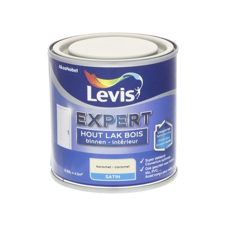 Levis Expert Hout Binnen Satin Karamel 250ml