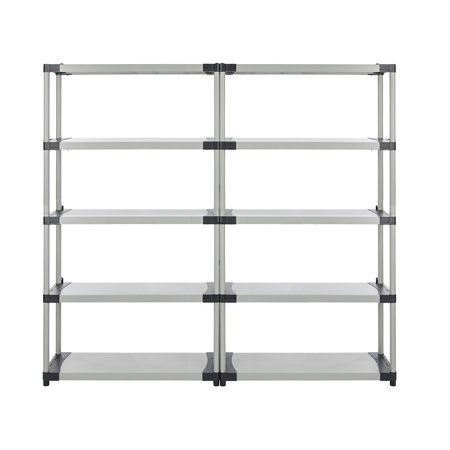 Van Den Nest Practo Kunststof Rek Plasti Rack 171x120x40cm